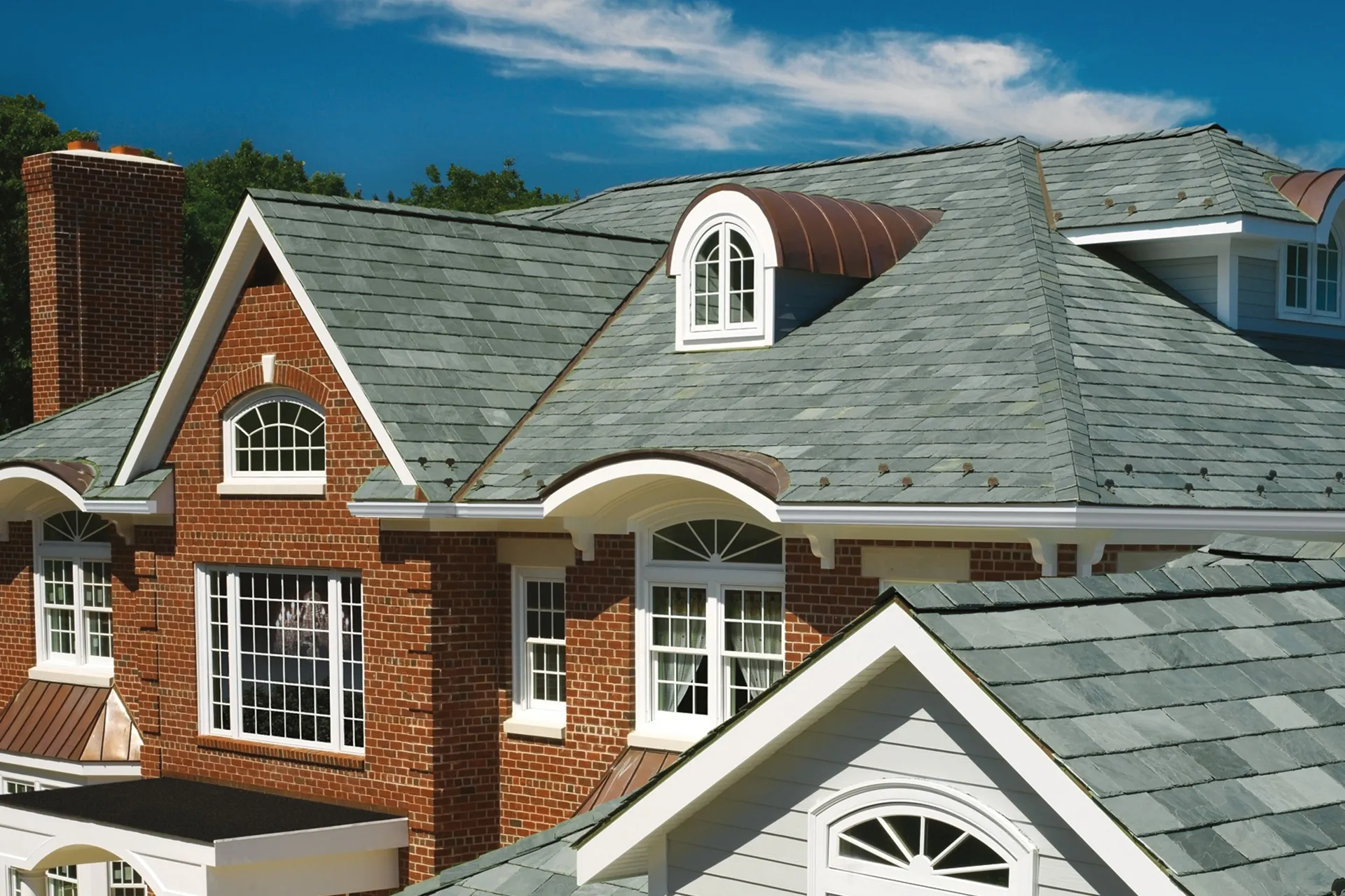AirVent roof ventilation system on residential house