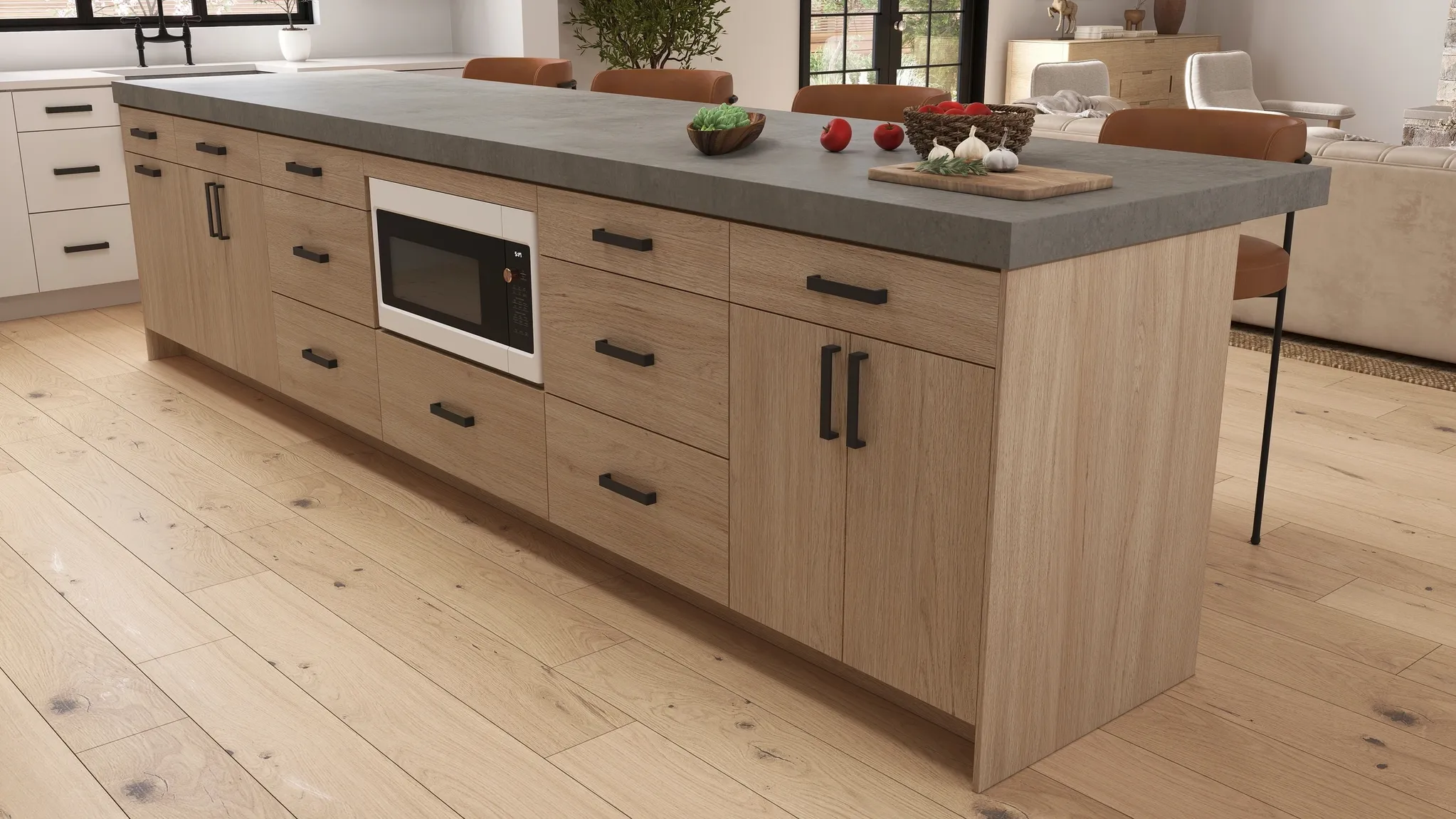 Sauder kitchen cabinets installation in modern home